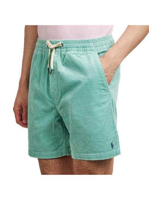 Polo Ralph Lauren Shorts a coste con coulisse celadon Polo Ralph Lauren | 710-P08204-502CELADON